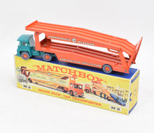 Matchbox King Size M-8 Car Transporter Virtually Mint/Nice box