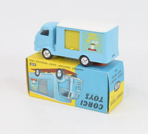 Corgi toys 435 Karrier Bantam Dairy Produce Virtually Mint/Nice box (Shaped hubs)
