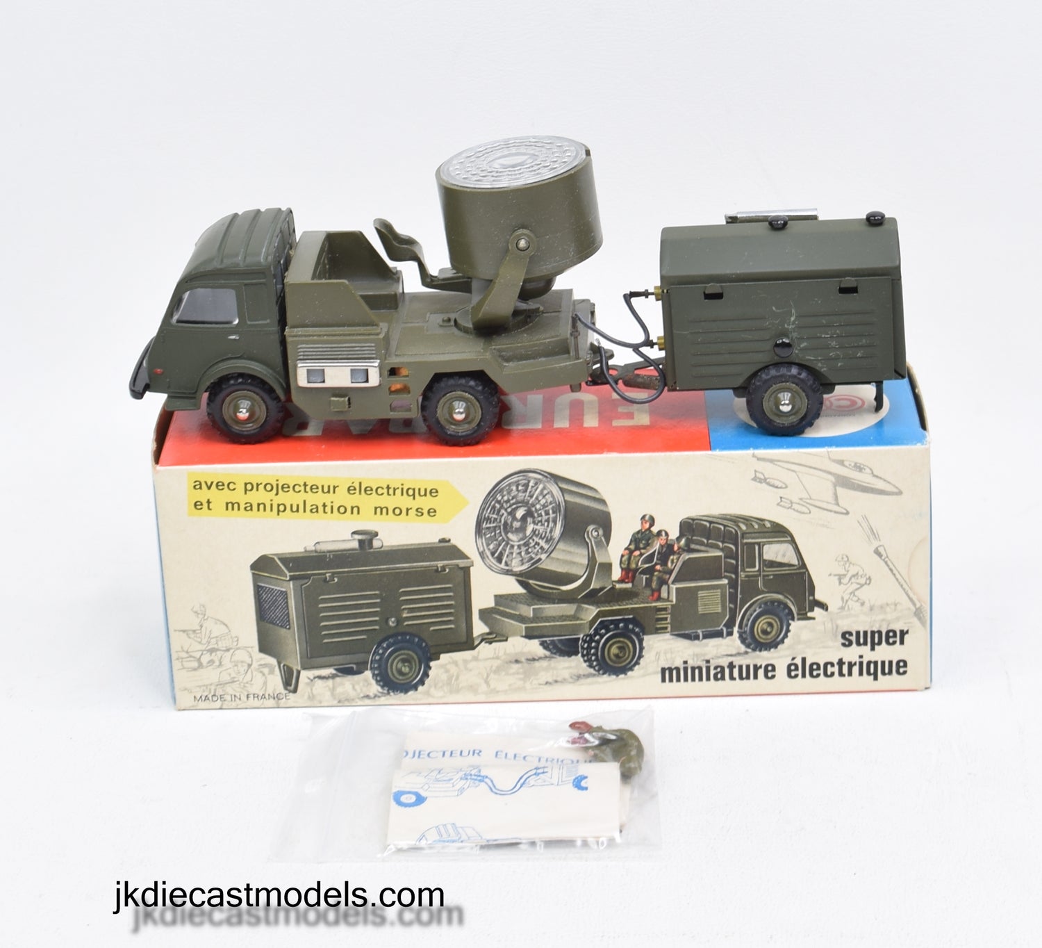 CIJ 3/96 Military searchlight lorry Virtually Mint/Boxed 'Carlton' Collection