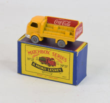 Matchbox Lesney 37b Coca-Cola MW/B1 box Virtually Mint/Nice box