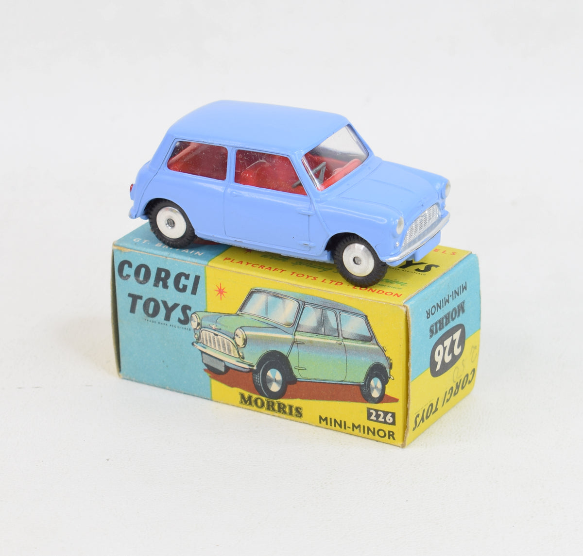 Corgi Toys 226 Mini Minor Virtually Mint/Boxed (brighter blue)