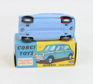 Corgi Toys 226 Mini Minor Virtually Mint/Boxed (lighter blue)