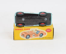 Dinky toys 111 Triumph Tr2 Virtually Mint/Nice box (Light blue)