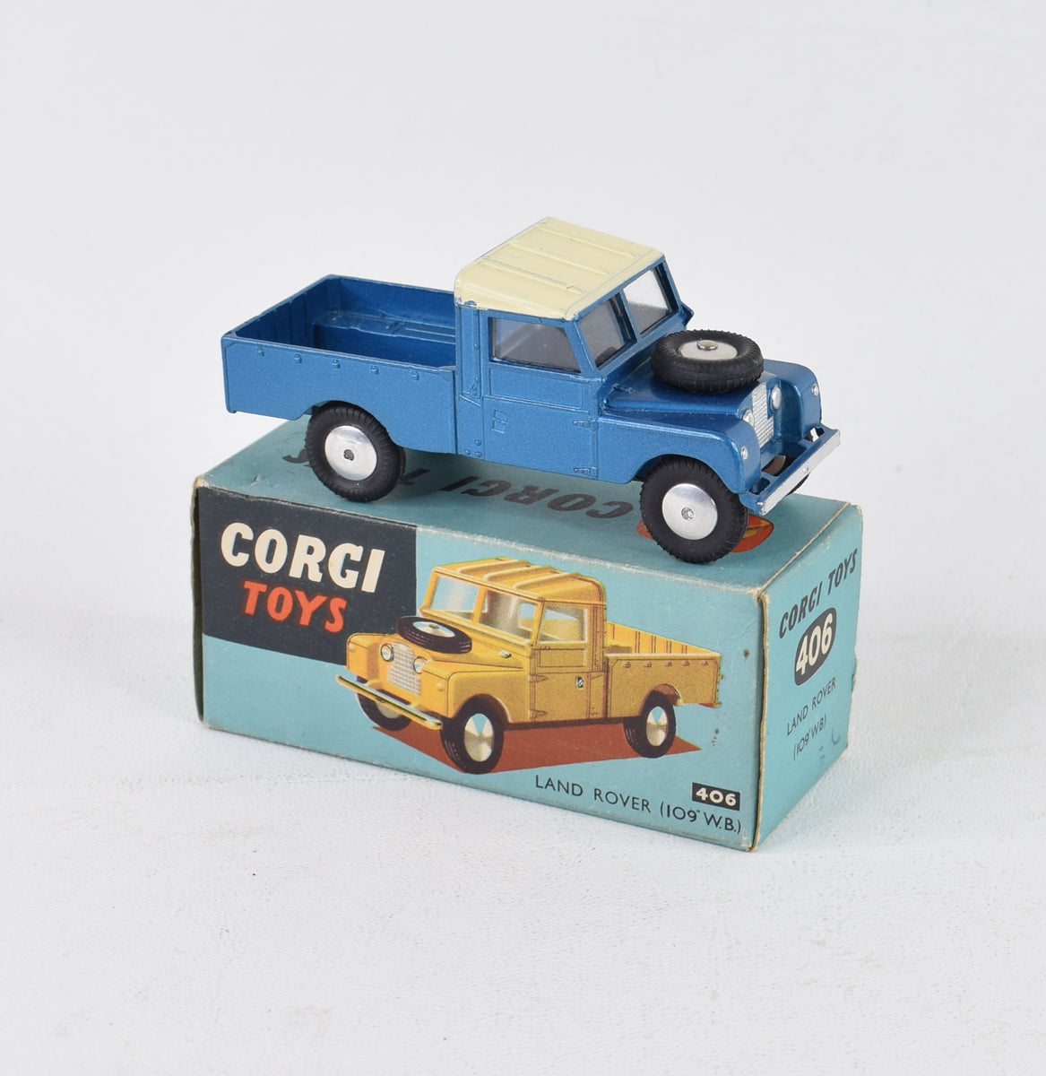 Corgi Toys 406 Land Rover 109 WB Virtually Mint/Boxed