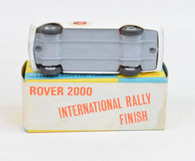 Corgi toys 322 Rover 2000 'International Rally Finish' Virtually Mint/Nice box