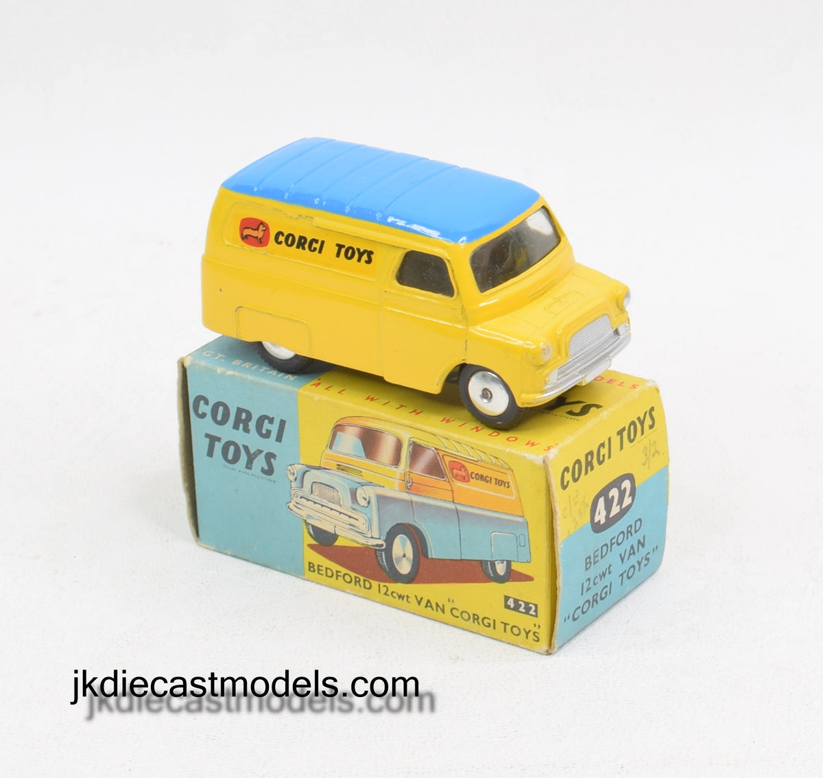 Corgi Toys 422 Bedford Van 'Corgi Toys' Virtually Mint/Boxed ''The BDP Collection''