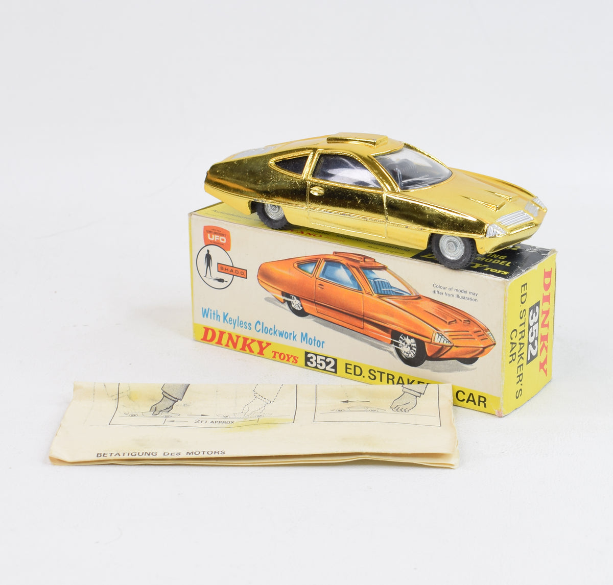 Dinky toys 352 Ed Straker’s Virtually Mint/Boxed (Black int)