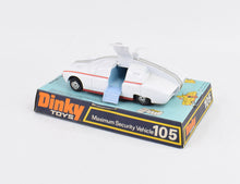Dinky toy 105 Maximum Security Vehicle Virtually Mint/Boxed