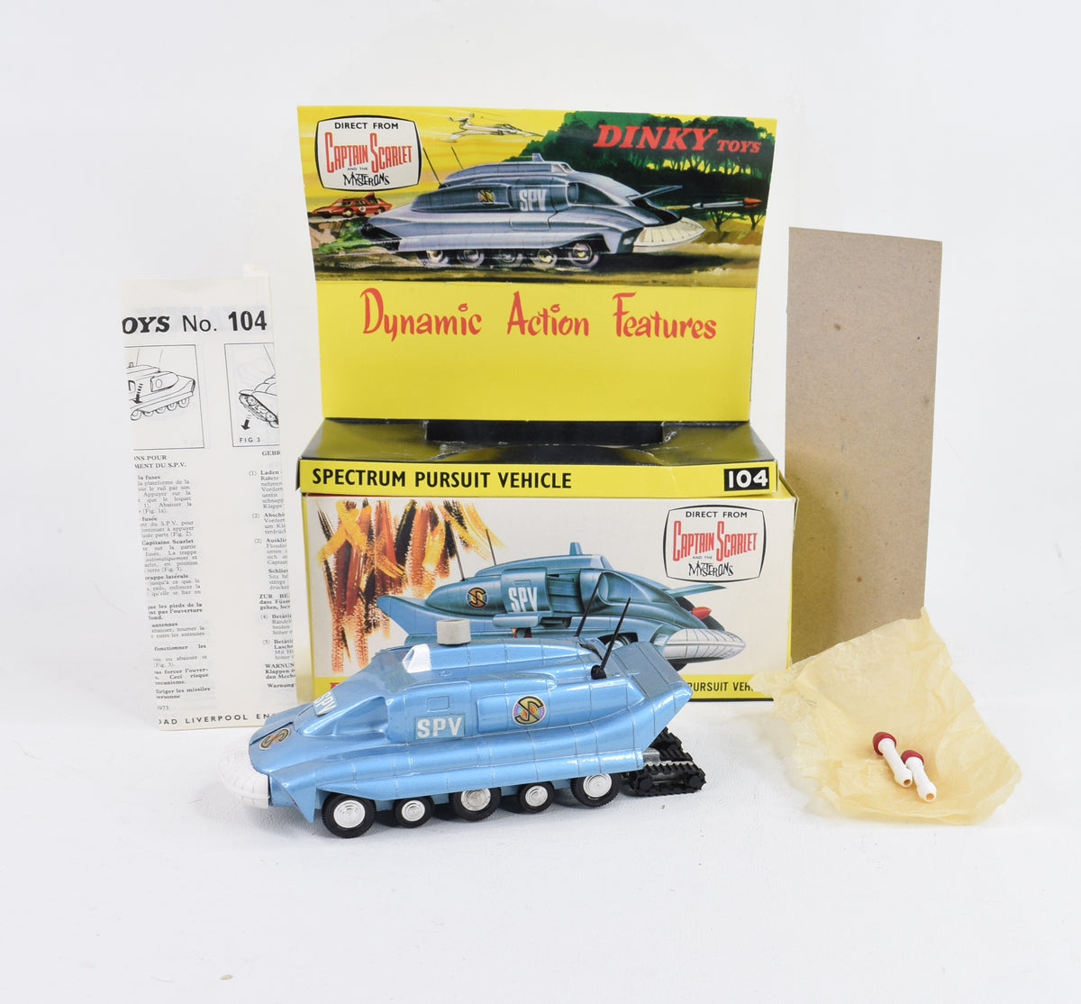 Dinky Toys 104 S.P.V 2nd is Virtually Mint/Lovely box