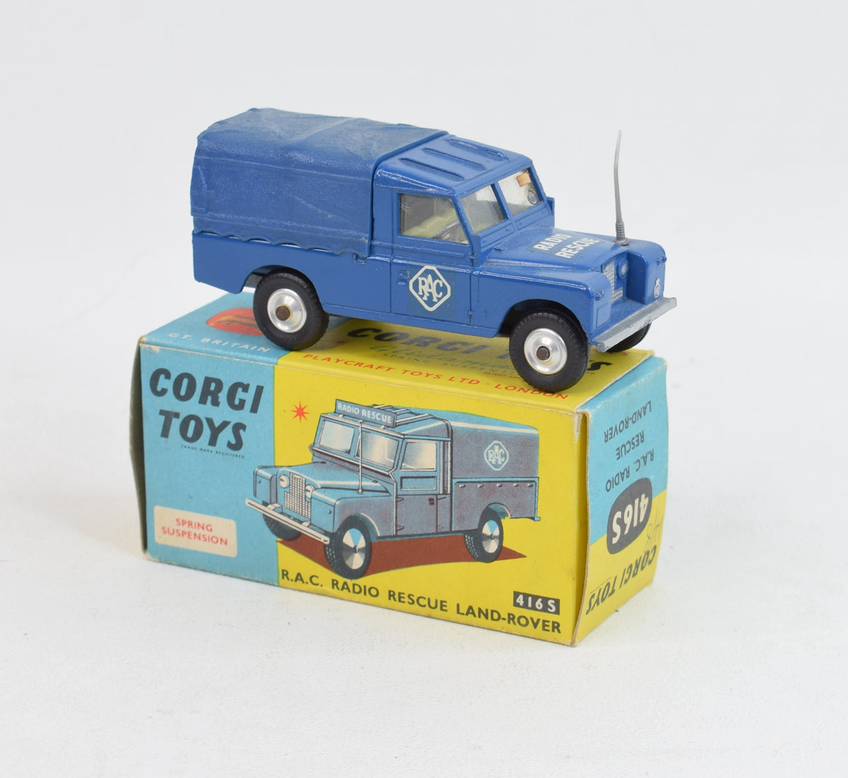 Corgi Toys 416s R.A.C Land-Rover Virtually Mint/Boxed