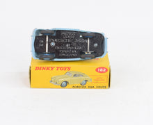 Dinky 182 Porsche 356A Coupe Virtually Mint/Boxed (Blue hubs)