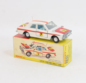 Dinky Toys 205 Lotus Cortina Rally Car Virtually Mint/Boxed