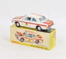 Dinky Toys 205 Lotus Cortina Rally Car Virtually Mint/Boxed