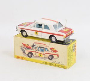 Dinky Toys 205 Lotus Cortina Rally Car Virtually Mint/Boxed