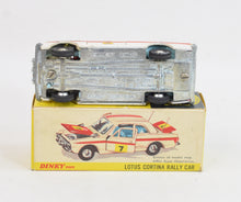 Dinky Toys 205 Lotus Cortina Rally Car Virtually Mint/Boxed