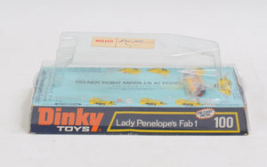 Dinky toys 100 Fab 1 Virtually Mint/Nice box