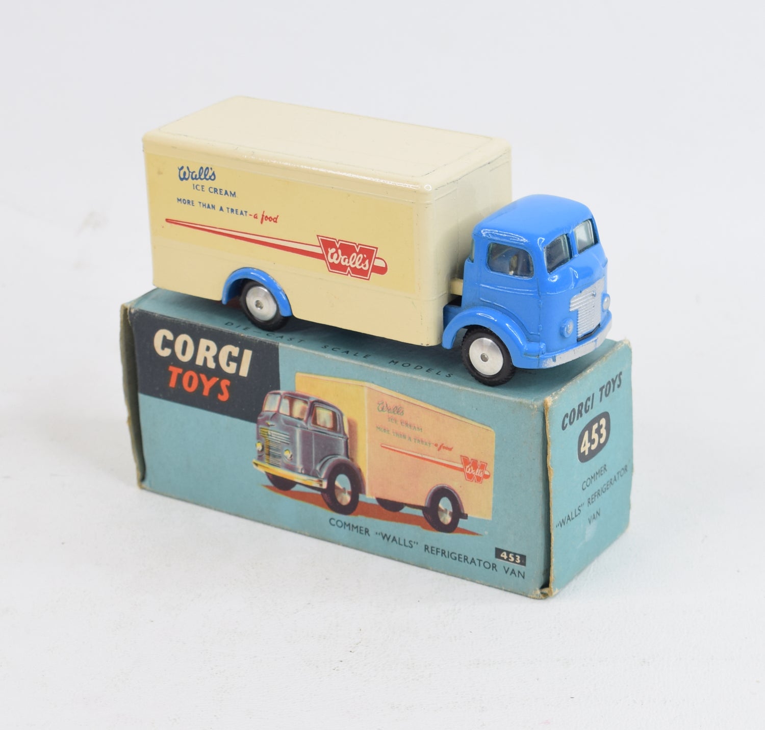 Corgi toys 453 Commer 'Walls' Refigerator Van Very Near Mint/Boxed