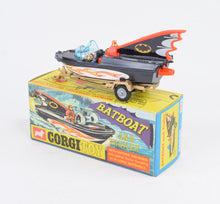 Corgi toys 107 Batboat 1st issue Virtually Mint/Nice box