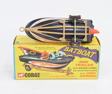 Corgi toys 107 Batboat 1st issue Virtually Mint/Nice box
