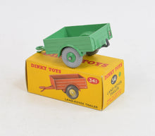 Dinky Toys 341 Land-Rover Trailer Virtually Mint/Nice box