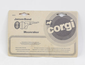 Corgi Juniors 2521 - James Bond 007 Moonraker - M.O.C ''The Winchester Collection''