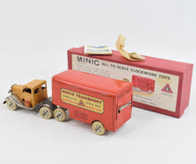 Tri-ang Minic 30m Mechanical Horse with Pantechnicon set Very Near Mint/Boxed