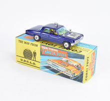 Corgi toys 497 M.F.U Virtually Mint/Nice box (shaped hubs)