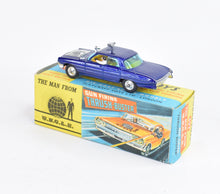 Corgi toys 497 M.F.U Virtually Mint/Nice box (shaped hubs)