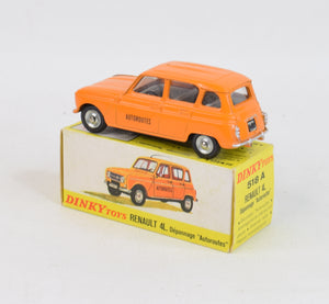 French Dinky toys 518A Renault 4 'Depannage Autoroutes' Virtually Mint/Boxed