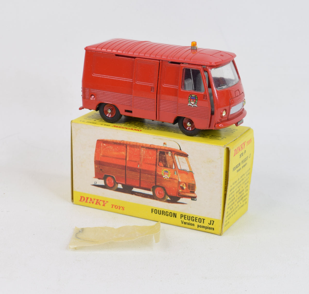 French Dinky 570p Fourgon 'Pompiers' Virtually Mint/Boxed