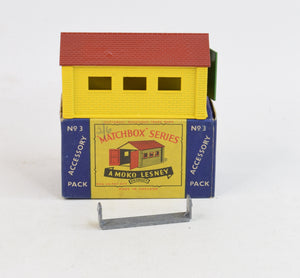 Matchbox Lesney Accessory pack 3 Garage Mint/Nice box