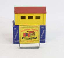Matchbox Lesney Accessory pack 3 Garage Mint/Nice box
