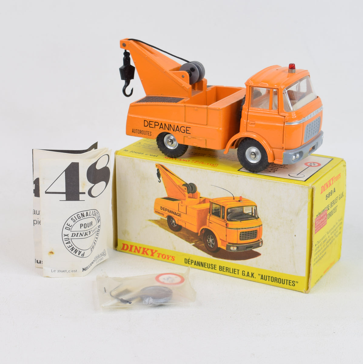 Dinky toys 589A 'Depannage Autoroutes' Virtually Mint/Boxed