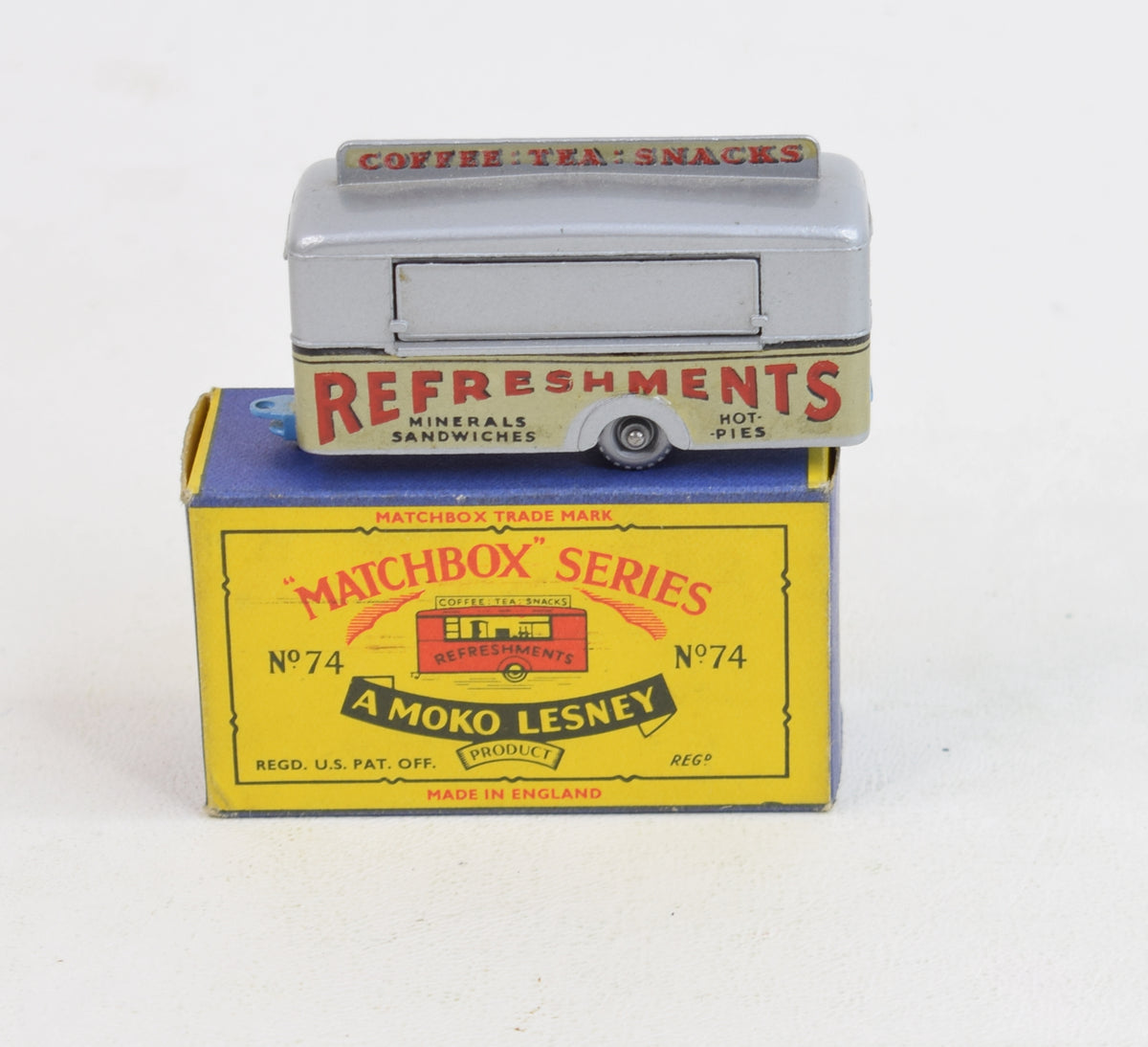 Matchbox Lesney 74 Mobile Canteen GPW/B4 Virtually Mint/Nice box