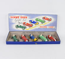 Dinky toys 4 Racing Car Gift set Virtually Mint/Boxed