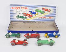 Dinky toys 4 Racing Car Gift set Virtually Mint/Boxed