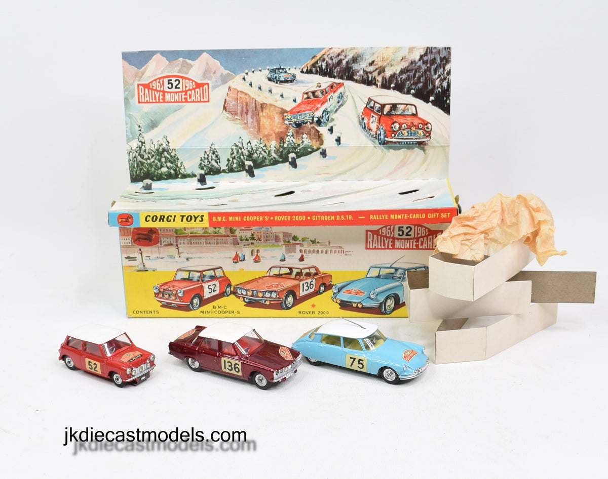 Corgi toys Gift set 38 'Monte Carlo' Virtually Mint/Boxed ''The Winchester Collection''