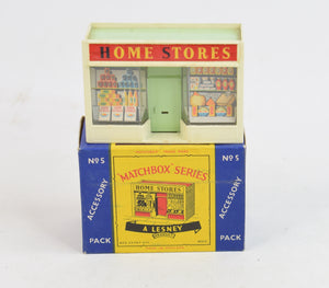 Matchbox Lesney Accessory pack 5 Home stores Mint/Nice box