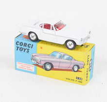 Corgi Toys 228 Volvo P.1800 Virtually Mint/Nice box (Rare '228' in white)