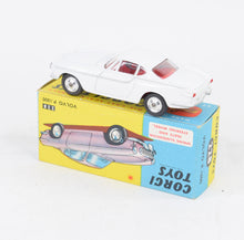 Corgi Toys 228 Volvo P.1800 Virtually Mint/Nice box (Rare '228' in white)