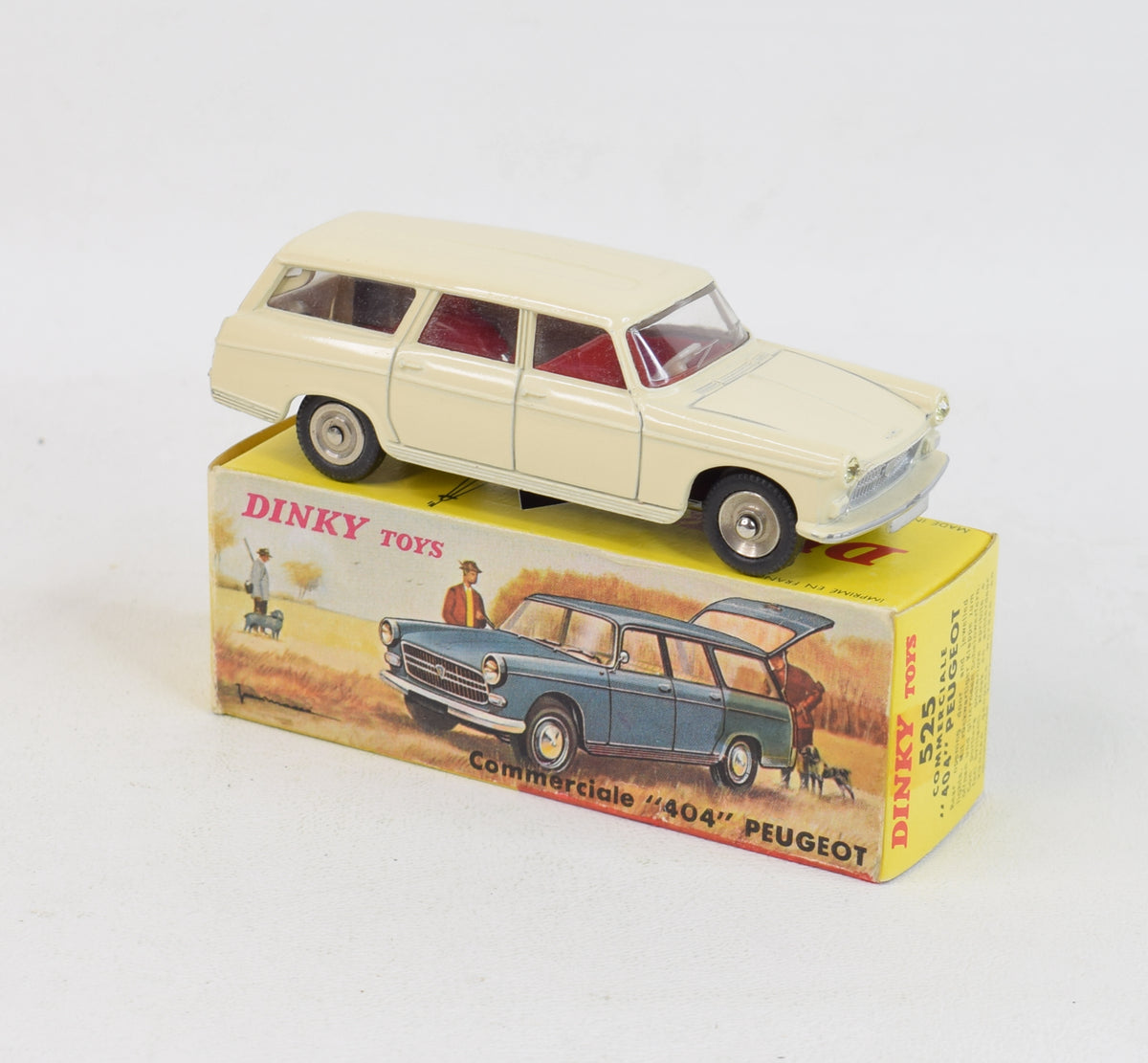 French Dinky 525 Peugeot 404 Virtually Mint/Boxed