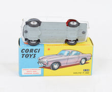 Corgi Toys 228 Volvo P.1800 Virtually Mint/Nice box (Rare '228' in white)