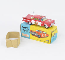 Corgi toys 439 'Chevrolet' Fire chief Virtually Mint/Nice box