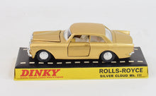 Dinky toy 127 Rolls-Royce Silver Cloud Virtually Mint/Boxed (white interior)