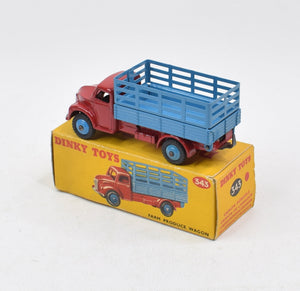 Dinky toys 343 Farm Produce Wagon Very Near Mint/Boxed