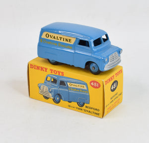 Dinky Toys 481 Bedford 'Ovaltine' Virtually Mint/Nice box