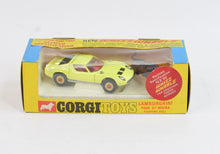 Corgi toys 342 Lamborghini P400 Miura Virtually Mint/Nice box
