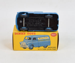 Dinky Toys 481 Bedford 'Ovaltine' Virtually Mint/Nice box