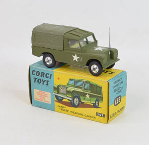 Corgi Toys 357 Land-Rover Weapons carrier Virtually Mint/Boxed