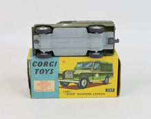 Corgi Toys 357 Land-Rover Weapons carrier Virtually Mint/Boxed